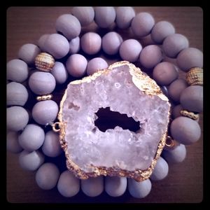 Crystal Druzy Bracelet